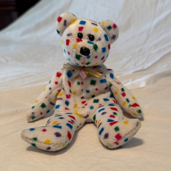 Brandi the Queen Pink Cheetah Squishmallow and Ty 2K Beanie Baby - Picture 7 of 7